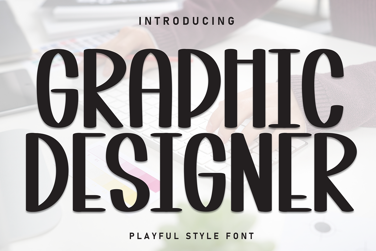Graphic Designer | Script Font, a Script Font by Scratchones (Photo 1 of 8)