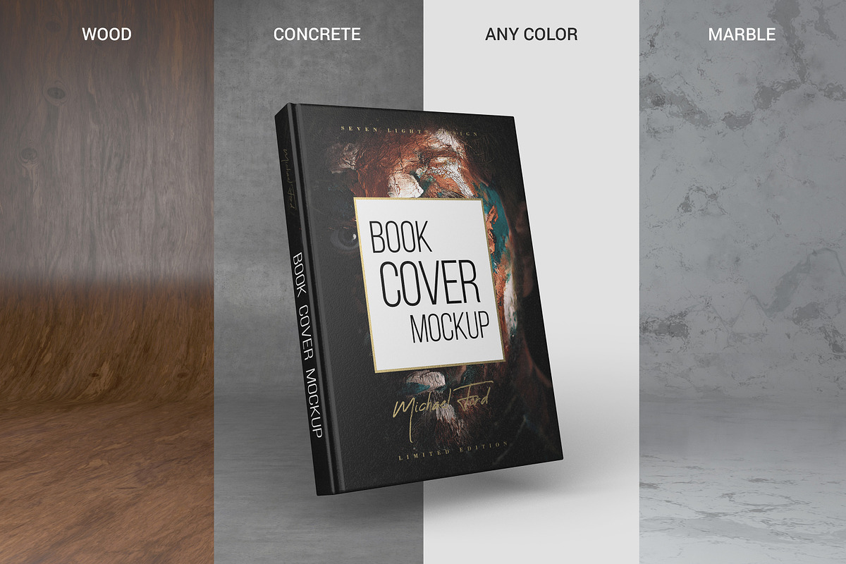 Book Cover Mockup #2, a Books & Magazine Mockup by Seven Lights (Photo 4 of 4)