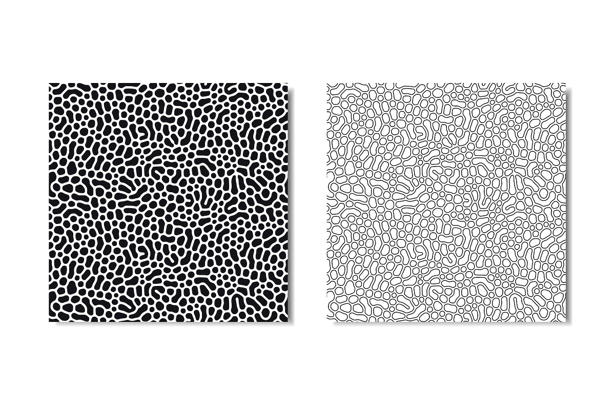 28 Organic Seamless Patterns Set, a Pattern Graphic by Krolja (Photo 3 of 8)