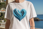 Diamond Glitter Valentine Heart PNG, an Illustration by SVGArt (Thumbnail 7 of 8)
