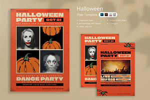 Pumban - Halloween Party Flyer, a Flyer Template by Attype