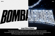 Bling Bling Gold Text Effects Vol 03, a Layer Style Add-On by Hyperpix Productions (Thumbnail 2 of 19)