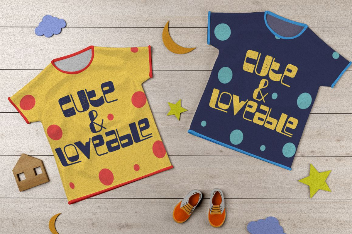 Chubby Chicks - Funky Display Font, a Font by PutraCetol Studio (Photo 11 of 12)
