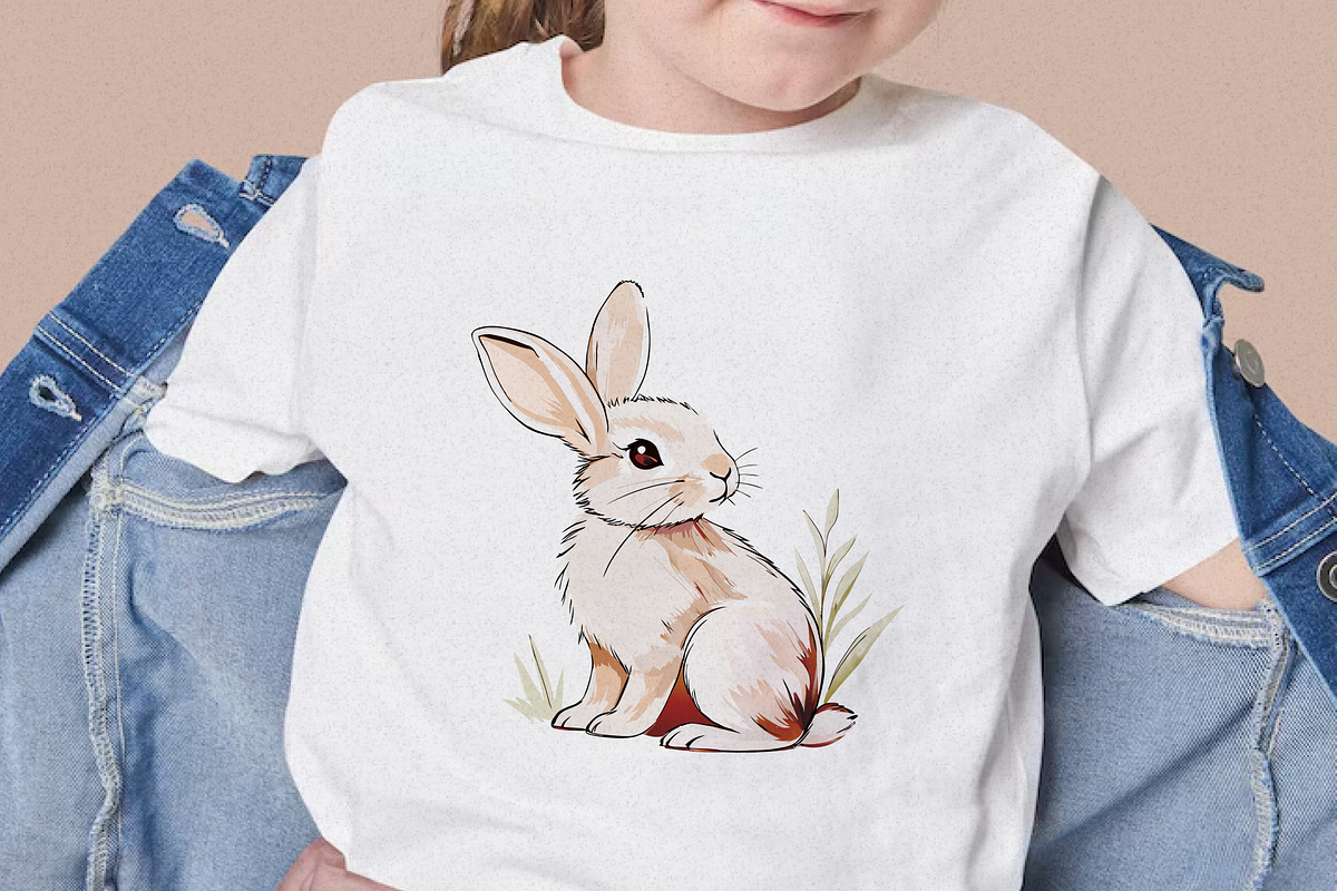 Cute Watercolor Animals, an Animal Illustration by Helospace (Photo 6 of 10)