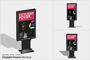 Citylight Poster Mockup, an Advertising Mockup by Unerispace (Thumbnail 1 of 5)