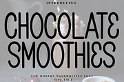 Chocolate Smoothies, a Sans Serif Font by InermediaSTUDIO (Thumbnail 1 of 8)