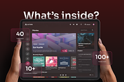 Altura - SAAS Entertainment UI Kit, a Landing Page Template by Agensip Design Agency (Thumbnail 4 of 10)
