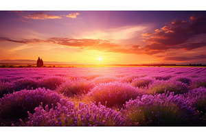 beautiful sun colorful field rural, a Nature Photo by pikepicture