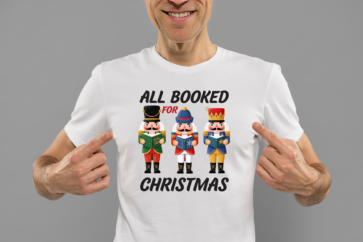 Christmas Nutcracker Read Book Booki, an Illustration by Daily.Designs (Photo 2 of 5)