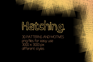 Hatched Bold Patterns