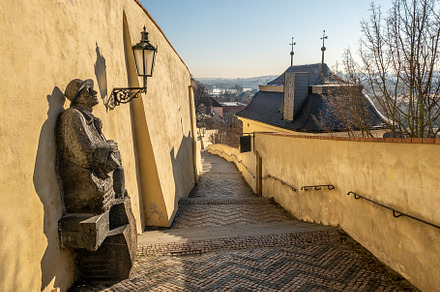 Prague Castle in the spring morning sun, a Holiday Photo by PhotoVision Pavel Rezac
