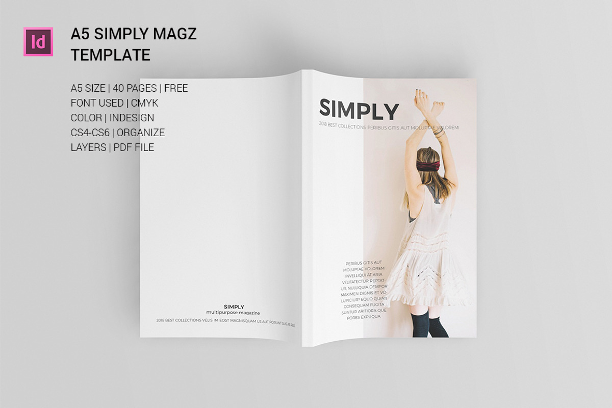 A5 Simply Magz, a Magazine Template by Bookrak Graphic Design (Photo 1 of 7)