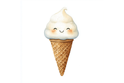 Prompt Whimsical Ice Cream Clipart, a Decorative Illustration by Creative design (Thumbnail 6 of 7)