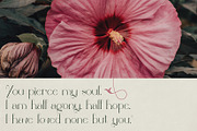 Gladiolus: Elegant Art Nouveau Type, a Serif Font by Megan Mahfoud Studio (Thumbnail 7 of 8)