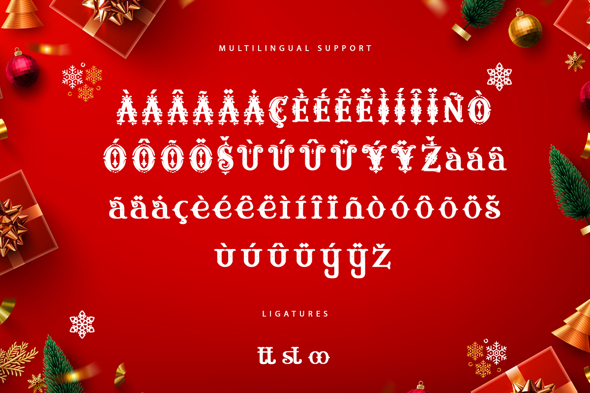 The Christmas–Modern Christmas Font, a Handwritten Font by overlaytemplates (Photo 5 of 5)