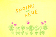 Spring Lettering Pack, a Seasonal Illustration by JoshuaRed Design (Thumbnail 3 of 4)