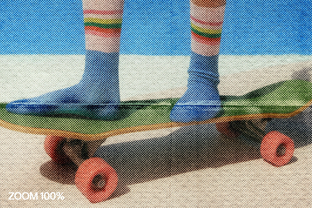 Vintage Dotted Print Photo Effect, a Layer Style Add-On by Design Squad (Photo 3 of 3)