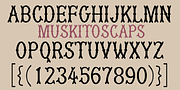 MuskitosCaps, a Font by Ingrimayne Type (Thumbnail 3 of 5)
