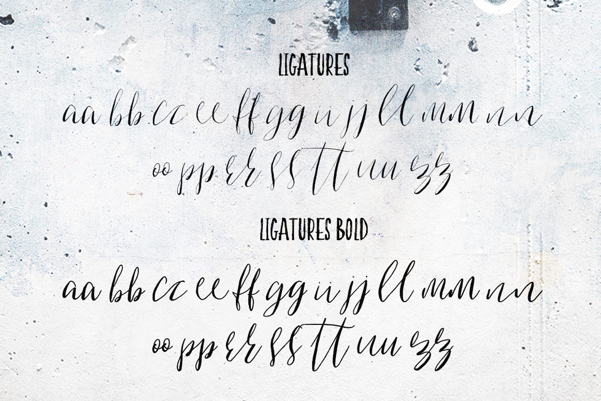 Indulgence Script Font Duo, a Script Font by Creativeqube Design (Photo 16 of 18)
