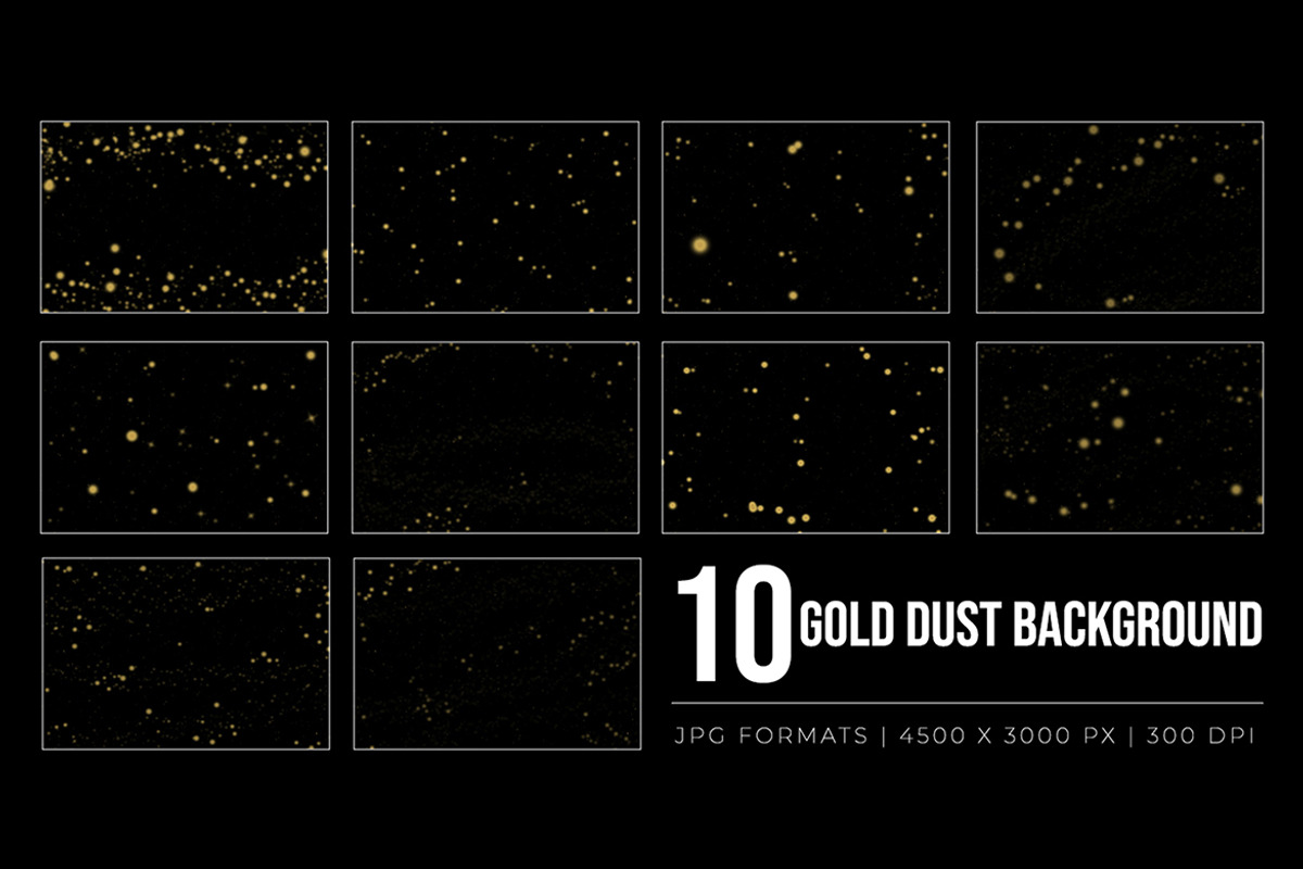 Gold Dust Background, a Background Graphic by Pitchlook.Studio (Photo 2 of 2)