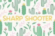 Sharp Shooter, a Sans Serif Font by Great Lakes Lettering (Thumbnail 1 of 6)