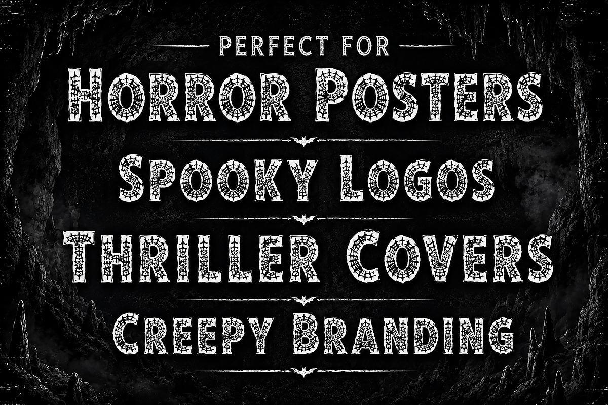 Cave Horror, a Serif Font by Wow Magic (Photo 5 of 5)