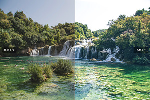 Plitvice Lakes Pro Lightroom Presets