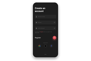 Figma Login SignUp Mobile App Design