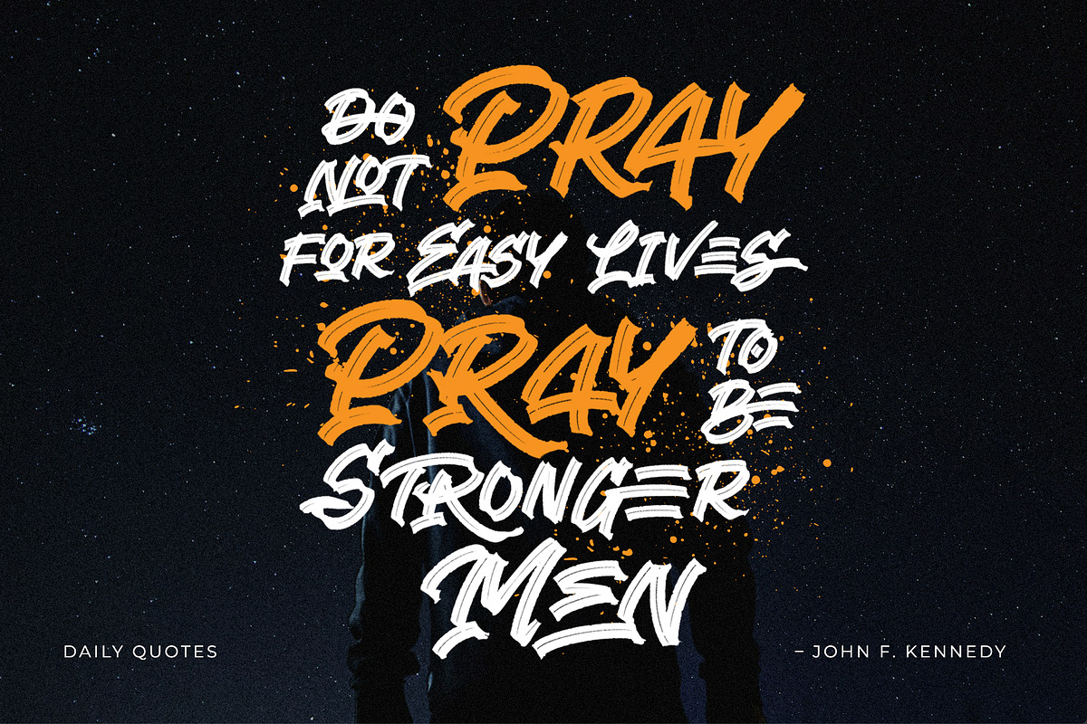 Grimraze - Brush Hand Lettering, a Script Font by Inviline.co (Photo 2 of 12)