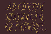 MidelaAruse - Simple Minimal Script, a Script Font by HypeWorksCo (Thumbnail 14 of 15)