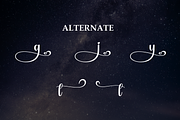 Starnight | Script Font, a Handwritten Font by Scratchones (Thumbnail 8 of 9)
