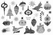 Time to Miracles. Graphic Christmas, a Seasonal Illustration by Annakniaz (Thumbnail 9 of 13)