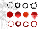 Elements Of Japanese Design, an Illustration by Elina_Li (Thumbnail 2 of 4)