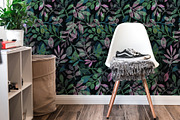 Watercolor leaves' seamless patterns, a Texture Illustration by alenaganzhela (Thumbnail 6 of 6)