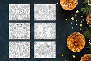 New Year 2024 - Coloring book, a Decorative Illustration by ChristinaDesigns (Thumbnail 2 of 6)