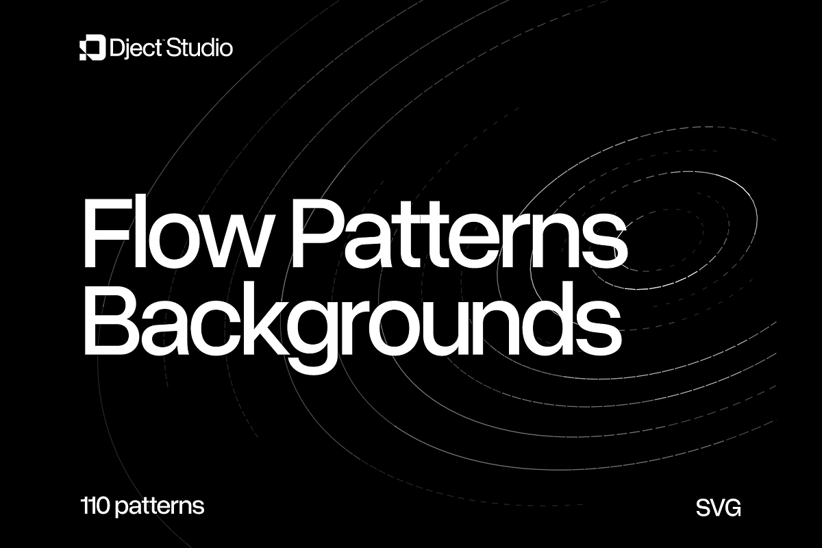 Flow Patterns Background Pack, a Background Graphic by DjectStudio (Photo 1 of 10)