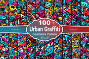 Graffiti Pattern, a Pattern Graphic by Forhadx5 (Thumbnail 1 of 11)