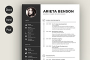Clean Cv-Resume, a Resume Template by Estartshop (Thumbnail 1 of 4)