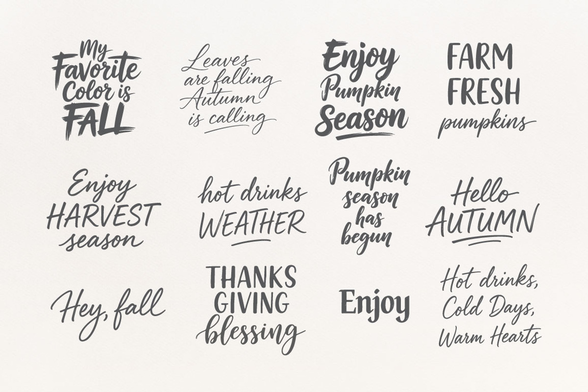 Autumn Harvest collection, an Object Graphic by DariSmartArt (Photo 12 of 17)
