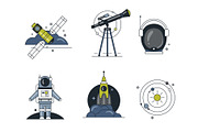 Line space icon set and pattern, an Outline Icon by narinadraban (Thumbnail 4 of 6)