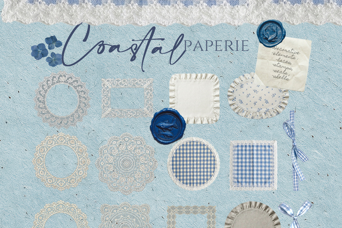 Coastal paper 180+ Vintage textures, an Object Graphic by 60secondsArt (Photo 6 of 12)