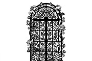 50 Floral French Window Ornament, a Decorative Illustration by Amazin_art (Thumbnail 29 of 44)