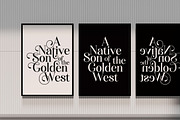 Hostania, a Serif Font by Attract Studio (Thumbnail 3 of 12)