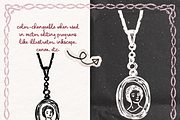 Coastal Grandmother Clipart Set, an Object Illustration by The October Creative (Thumbnail 2 of 6)