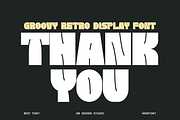 Kumix Ronuk - Groovy Font, a Sans Serif Font by QR Design Studio (Thumbnail 7 of 7)
