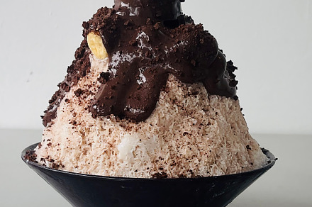 snow ice, Bingsu,Ice shape, topping