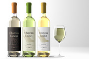 Wine Bottle Mockup Kit, a Merchandise Mockup by PSD Market (Thumbnail 9 of 16)