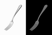 Dessert Fork 4 Tines Classic Cutlery, an Object 3D Model by VK Studio (Thumbnail 3 of 8)