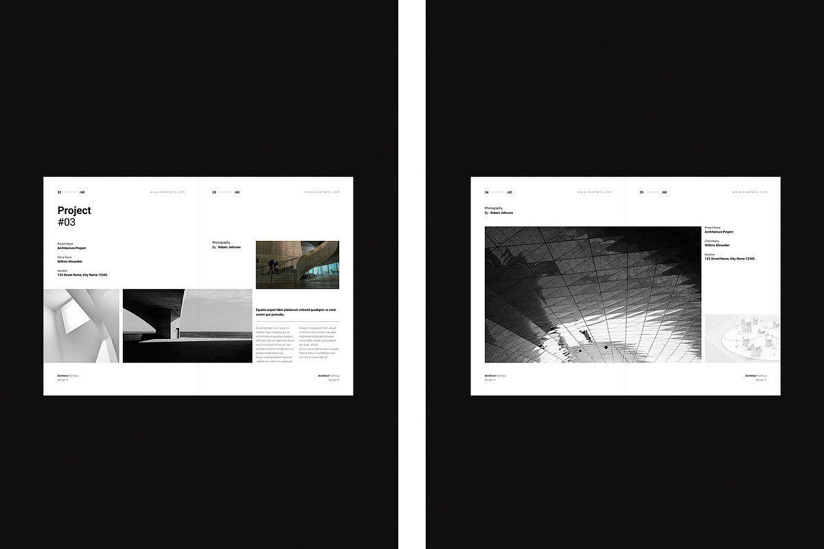 Architecture Portfolio Template, a Brochure Template by TemplateFolio-Shop (Photo 13 of 25)