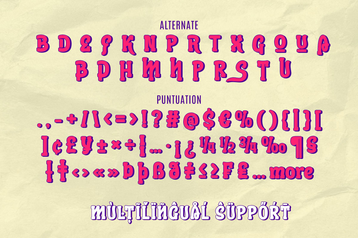 Ausyeik - Display Font, a Handwritten Font by twinstd (Photo 10 of 10)